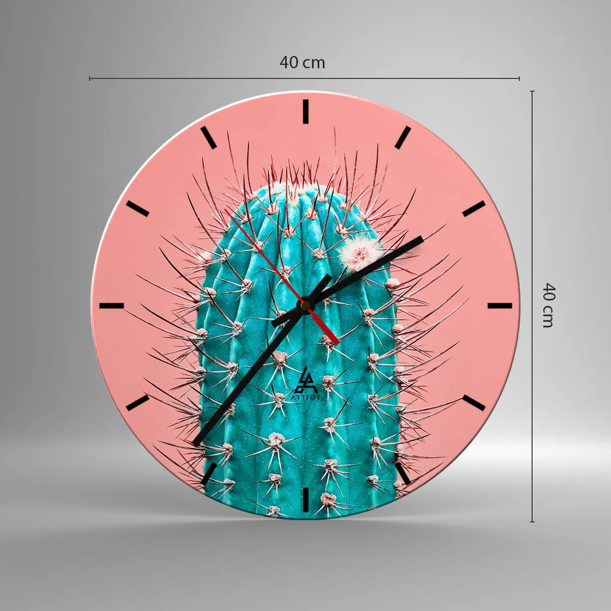 Falióra, Óra - Csak nézz - 40x40 cm