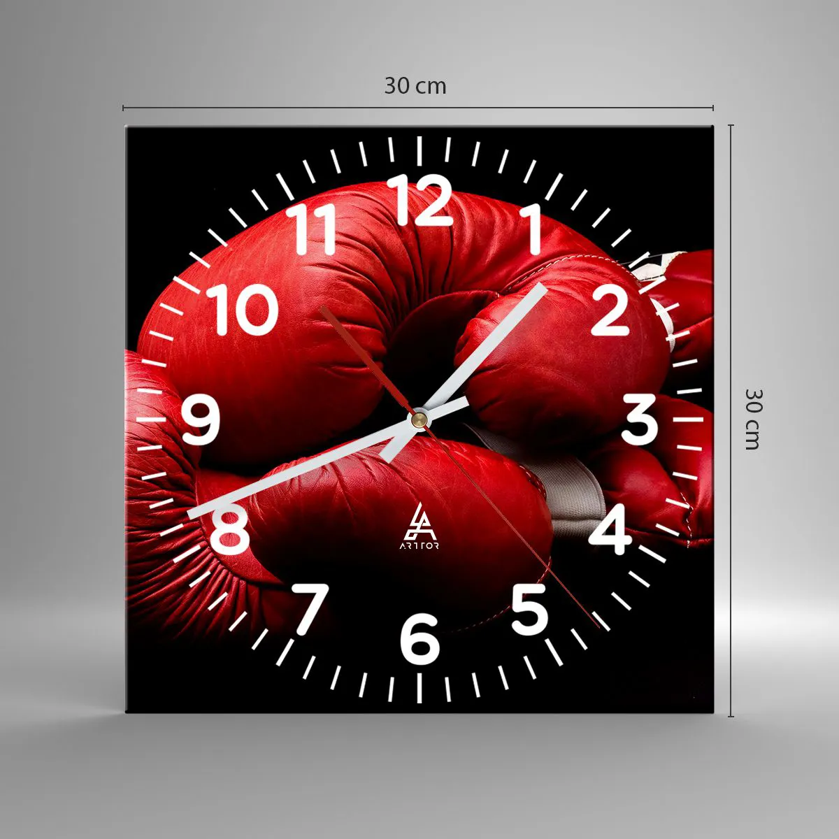 Nástěnné hodiny - Emoce války za námi - 30x30 cm