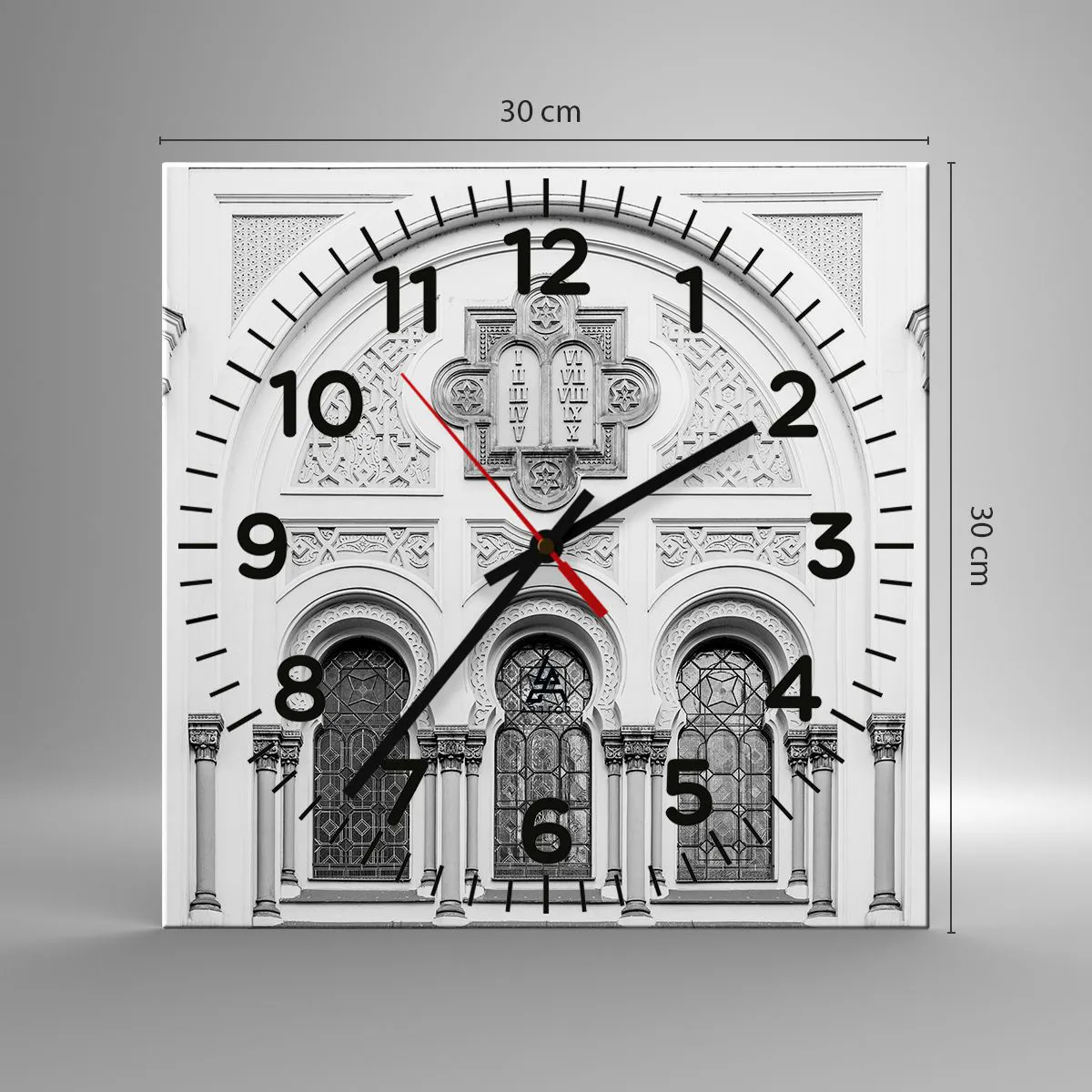 Falióra, Óra - A kultúrák határán - 30x30 cm