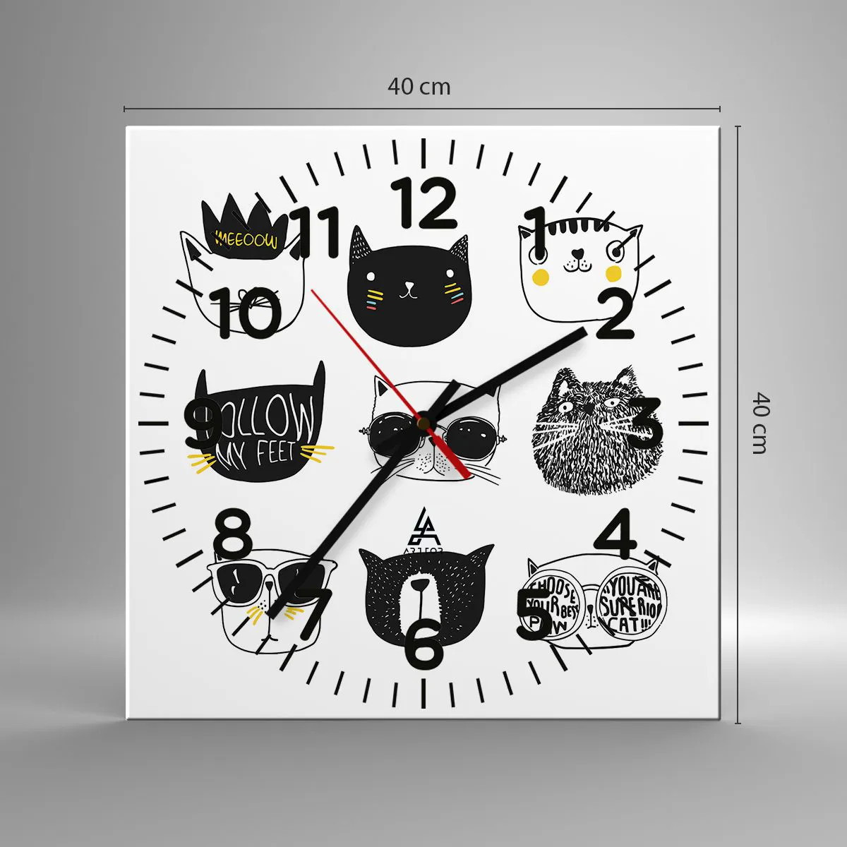 Falióra, Óra - Mindenki más - 40x40 cm