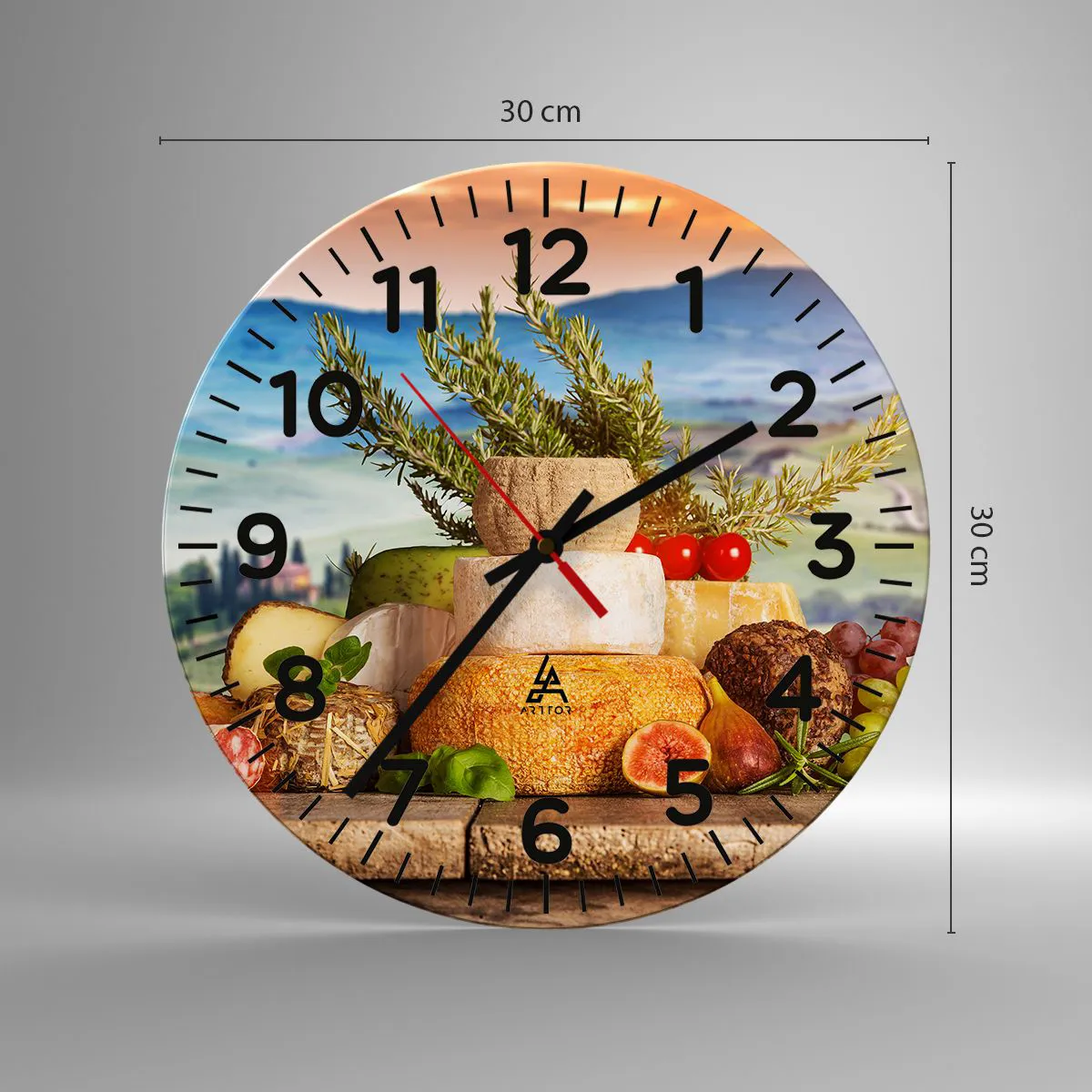 Falióra, Óra - Az olasz életöröm - 30x30 cm