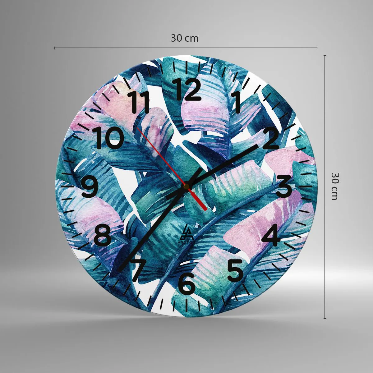 Falióra, Óra - Egy banánligetben - 30x30 cm