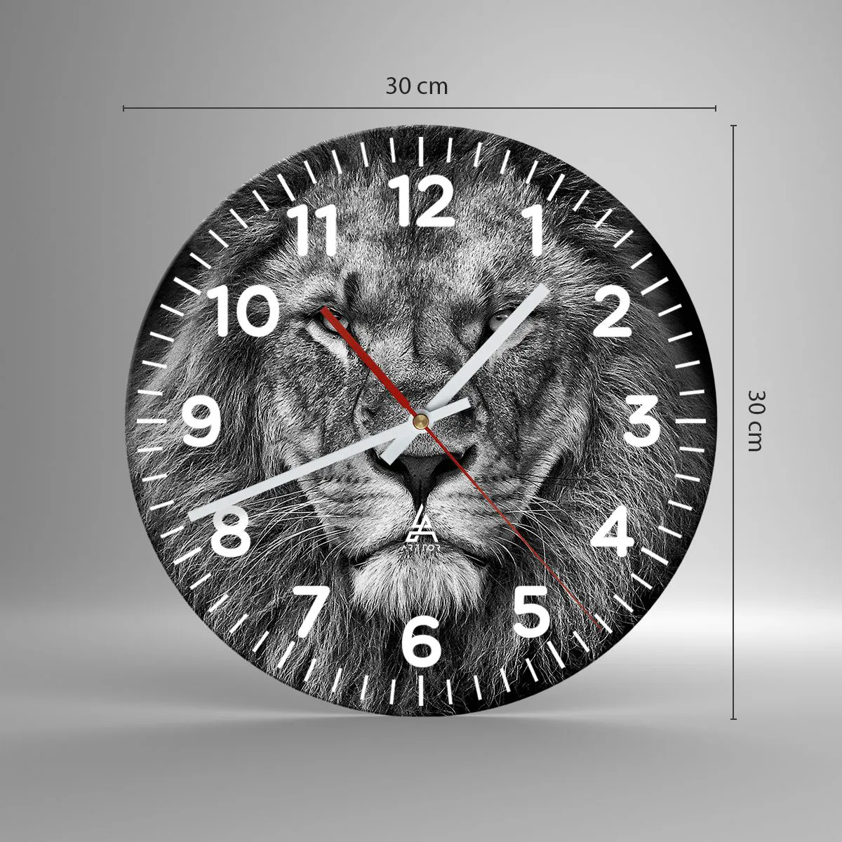 Nástenné hodiny - V korunovačnom odeve - 30x30 cm