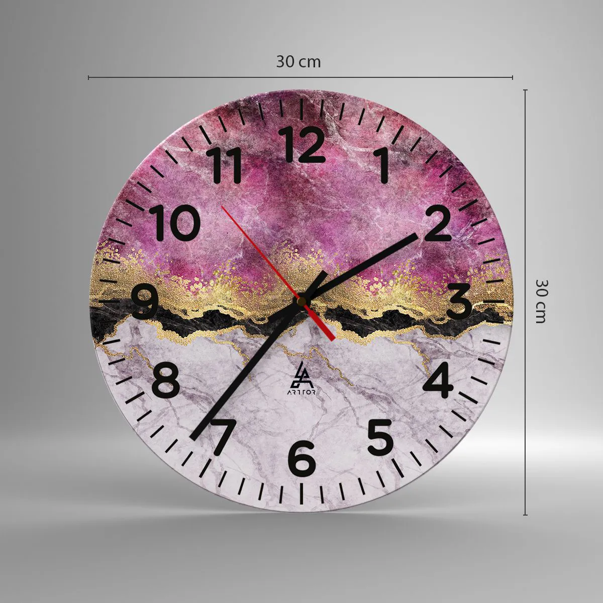 Falióra, Óra - A határon - 30x30 cm