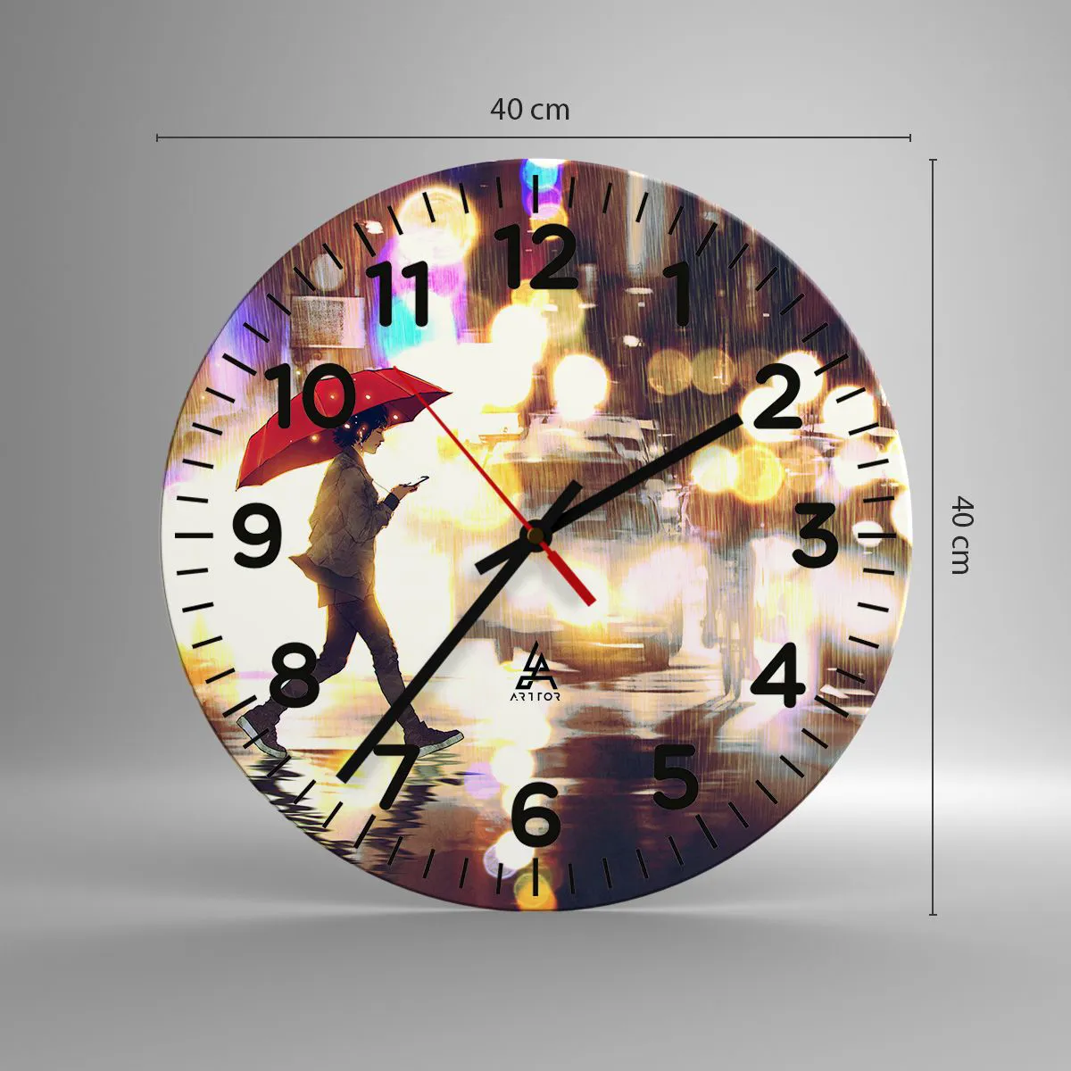 Falióra, Óra - Mégis napos - 40x40 cm