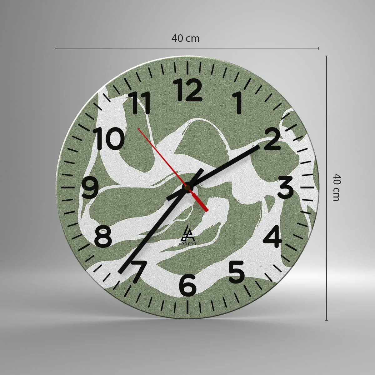 Horloge murale - Pendule murale - L'appel de l'espace - 40x40 cm