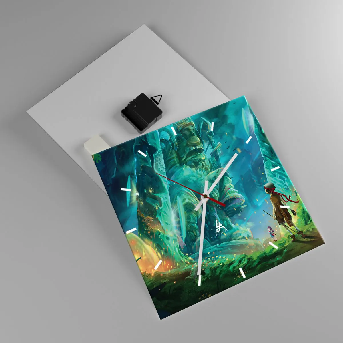 Falióra, Óra - A nagy mesekönyvből - 30x30 cm