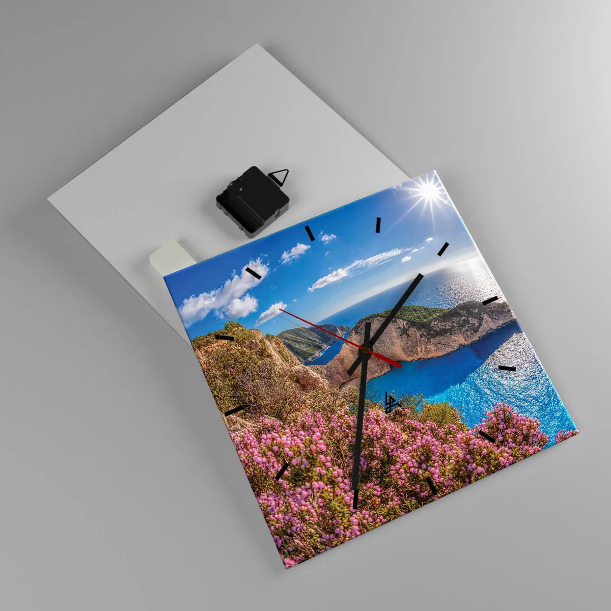 Nástěnné hodiny - Moje velké řecké prázdniny - 30x30 cm