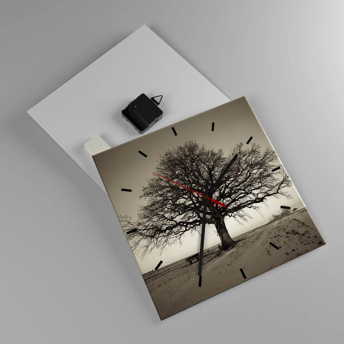 Nástenné hodiny - Odtiaľ až do večnosti - 30x30 cm