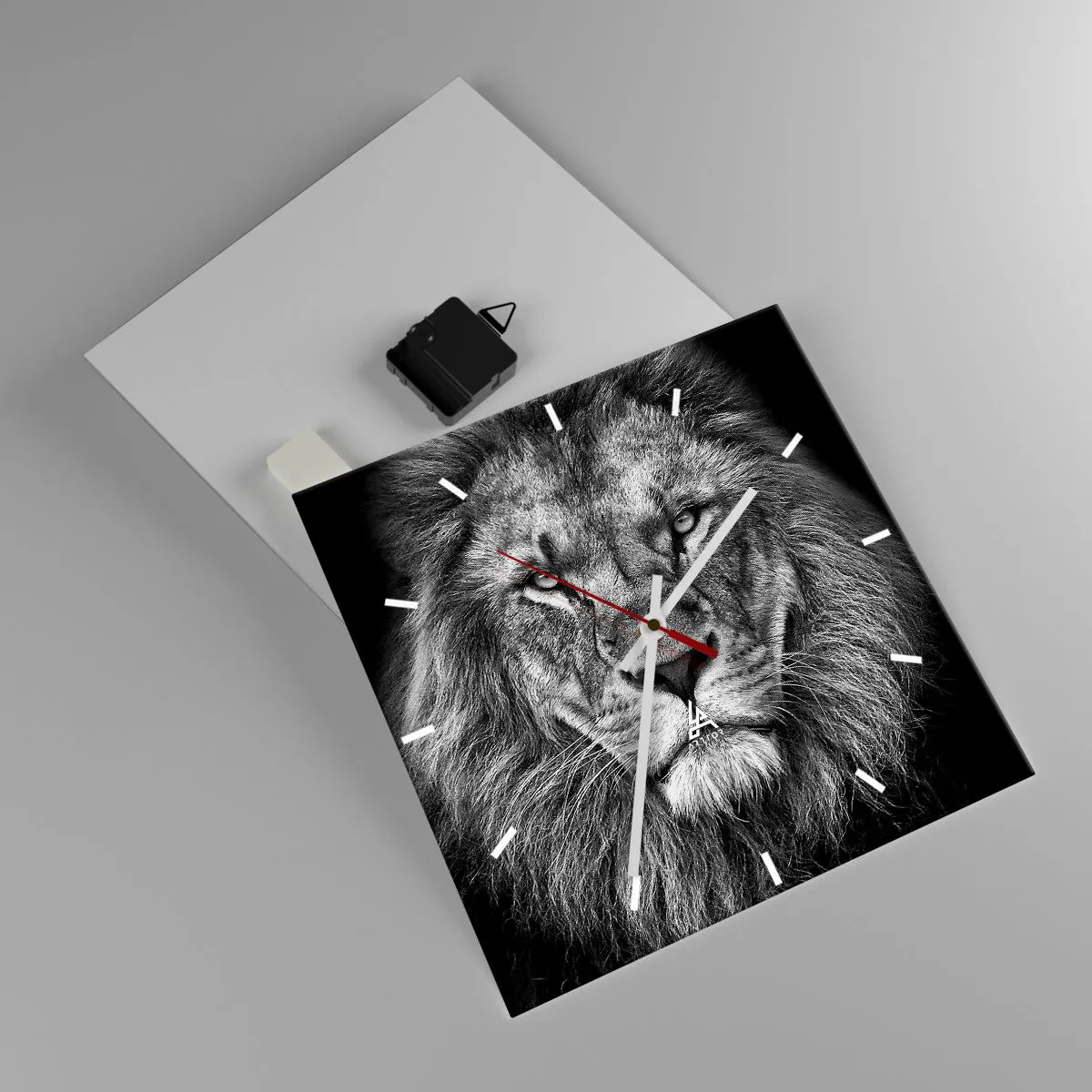 Nástěnné hodiny - V korunovačním oděvu - 30x30 cm