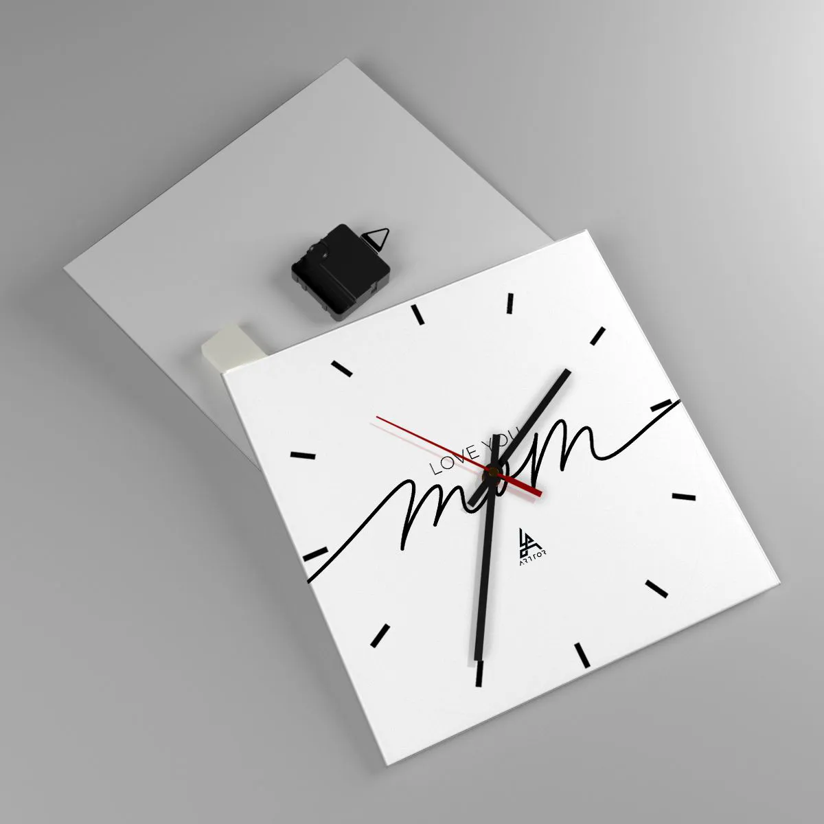 Nástěnné hodiny - Velké emoce - 30x30 cm