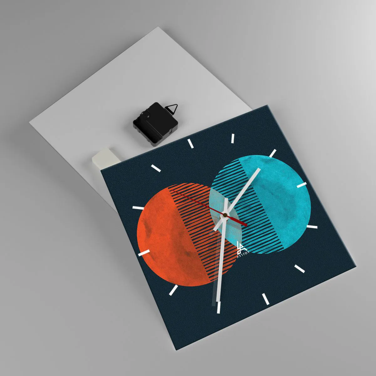 Falióra, Óra - Csillagászati fantázia - 30x30 cm