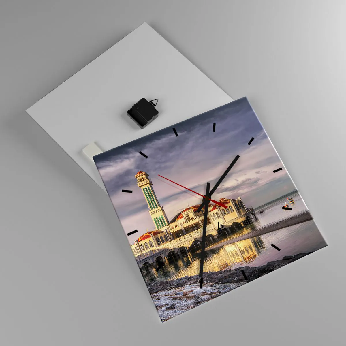 Vægur, Uret - Naturens tempel - 40x40 cm