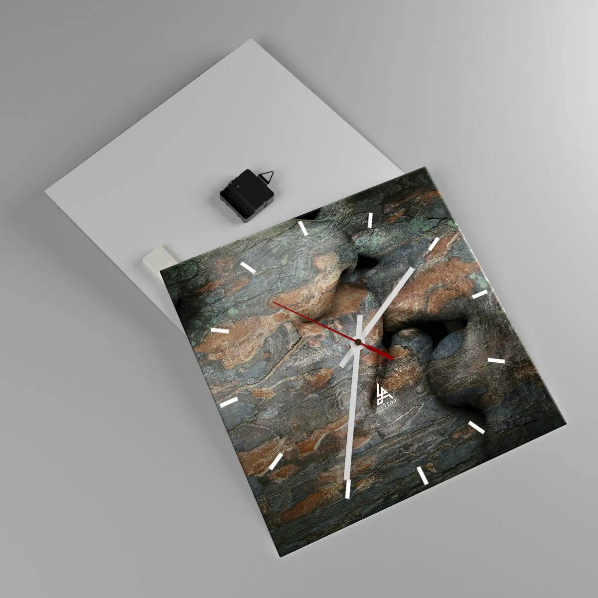 Wandklok - Klok - Voor altijd samen - 40x40 cm