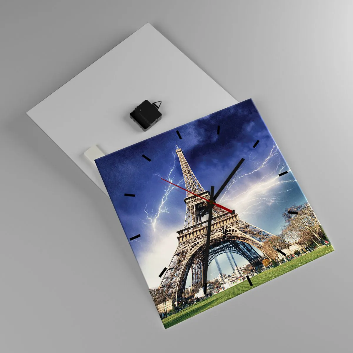 Vægur, Uret - Stormens herskerinde - 40x40 cm