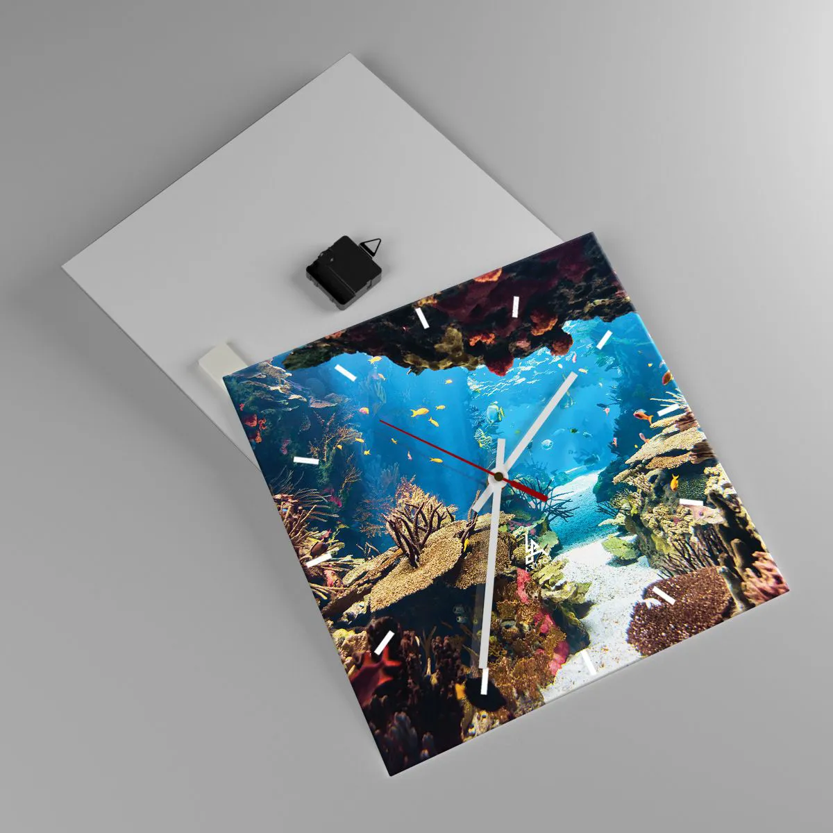 Zegar ścienny - Nawet ci się nie śniło - 40x40 cm