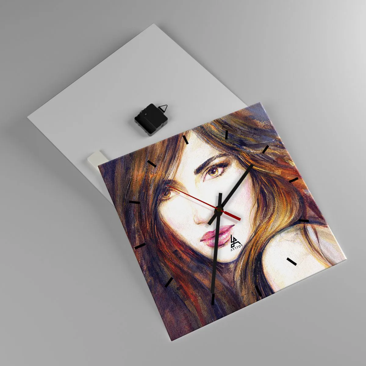 Nástěnné hodiny - Centík za tvé myšlenky - 40x40 cm