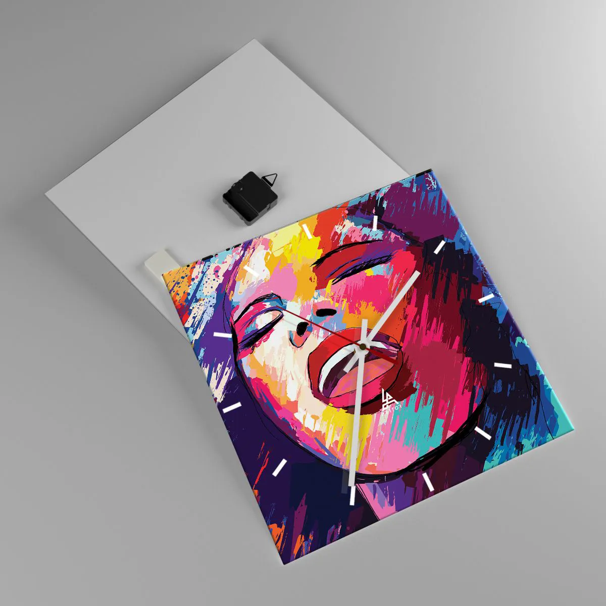 Falióra, Óra - Kiénekelni az egész életet - 40x40 cm