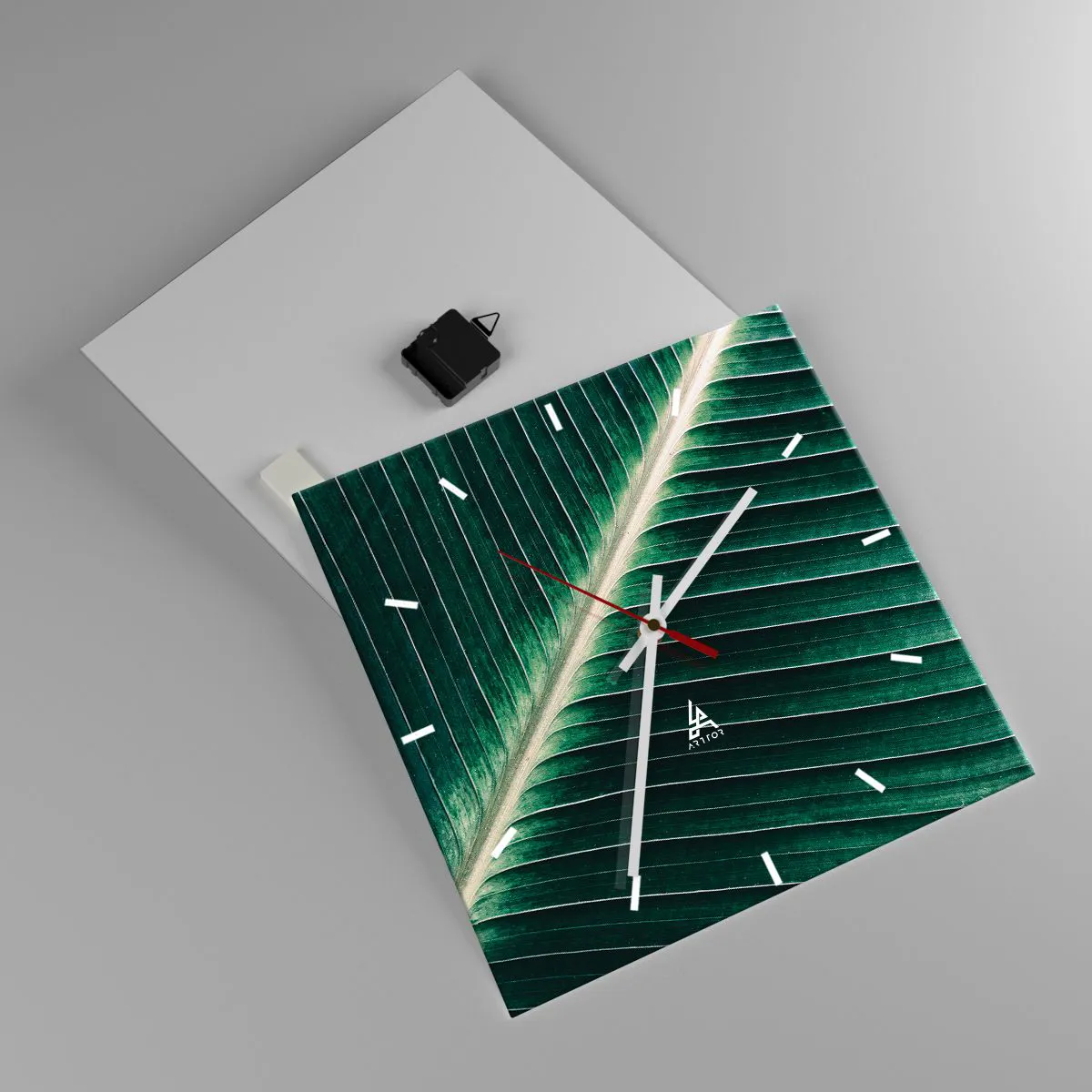 Zegar ścienny - Rytm natury - 40x40 cm