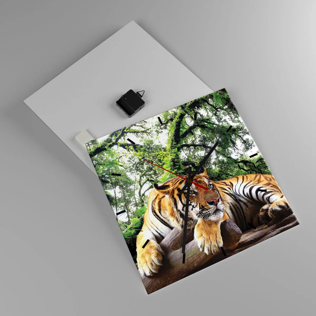 Nástenné hodiny - S úctou - 40x40 cm