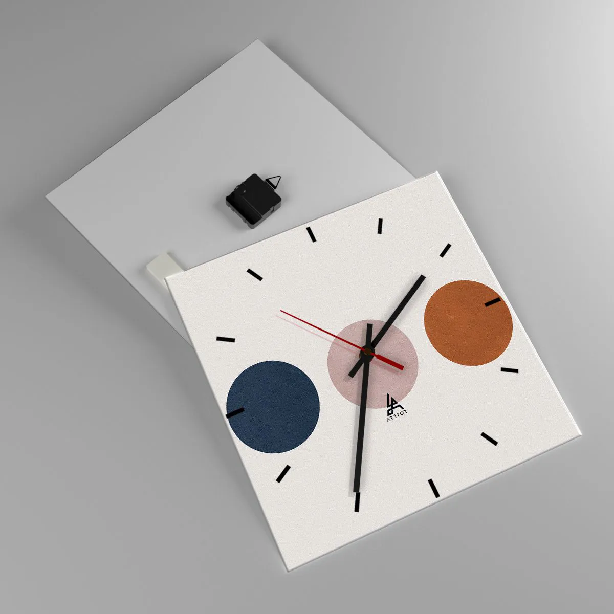 Zegar ścienny - Symbol doskonałości - 40x40 cm