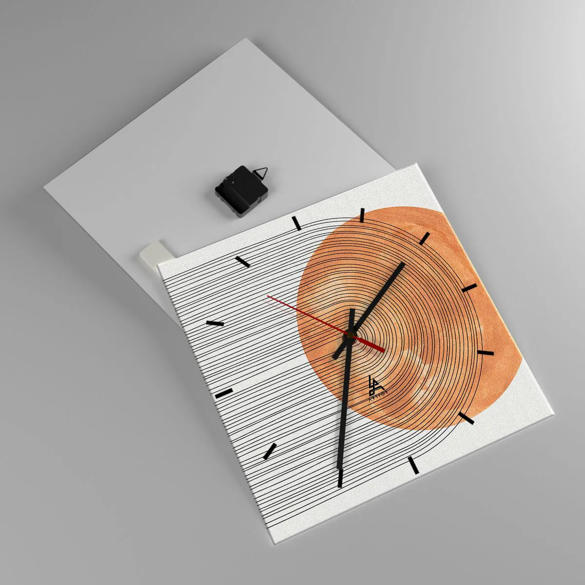 Nástěnné hodiny - Slunečná kompozice - 40x40 cm