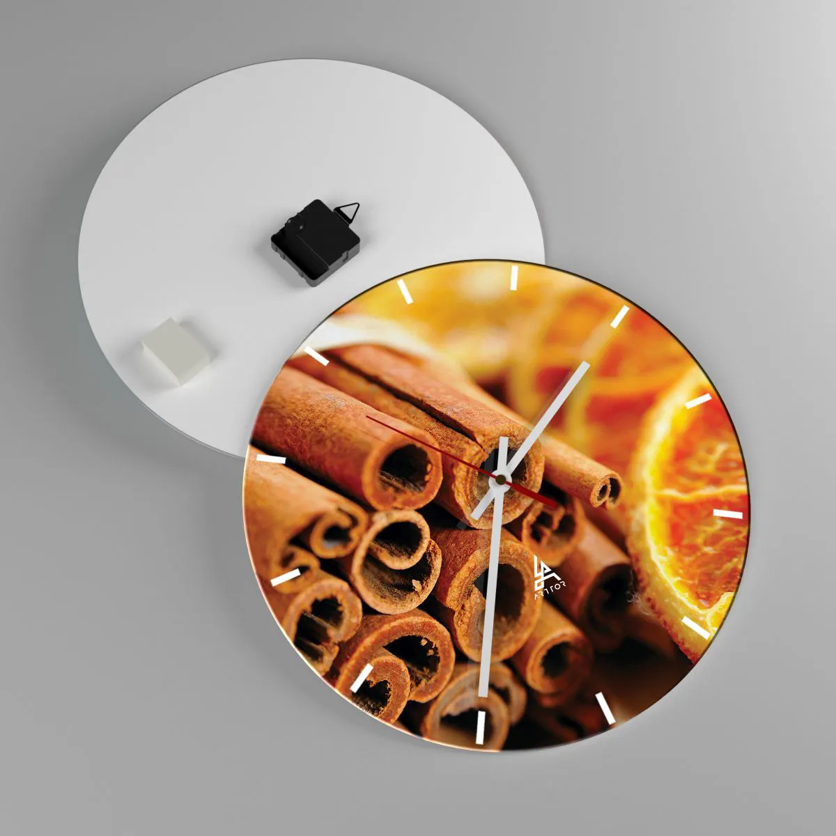 Zegar ścienny - Czujesz ich aromat? - 40x40 cm