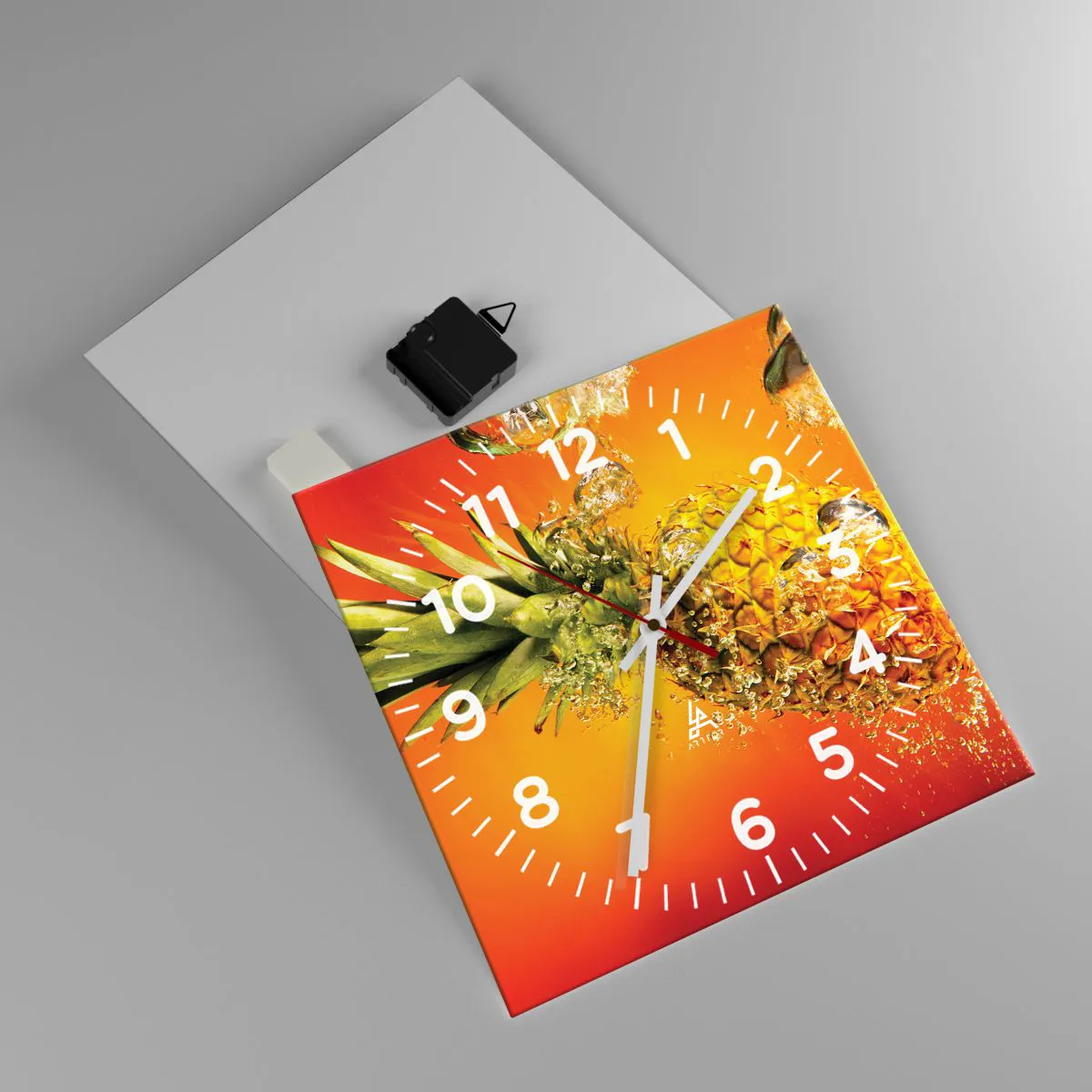 Vægur, Uret - Tropisk saftig friskhed - 30x30 cm