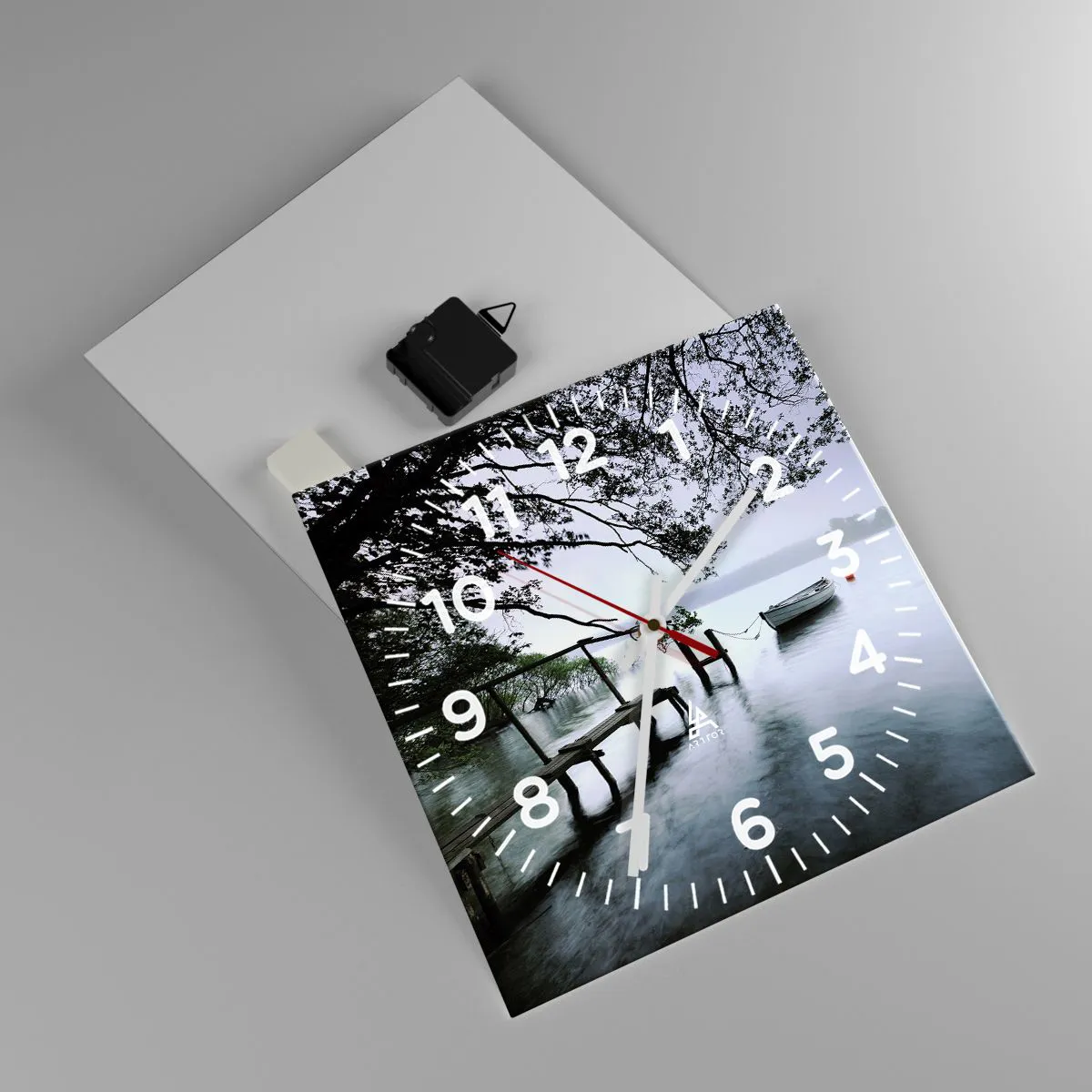 Nástěnné hodiny - Už odpočíváš - 30x30 cm