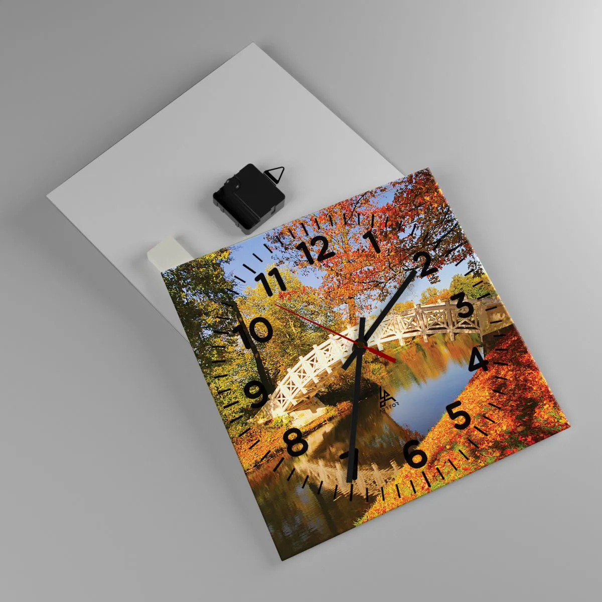 Falióra, Óra - A sóhajok fehér hídján - 30x30 cm