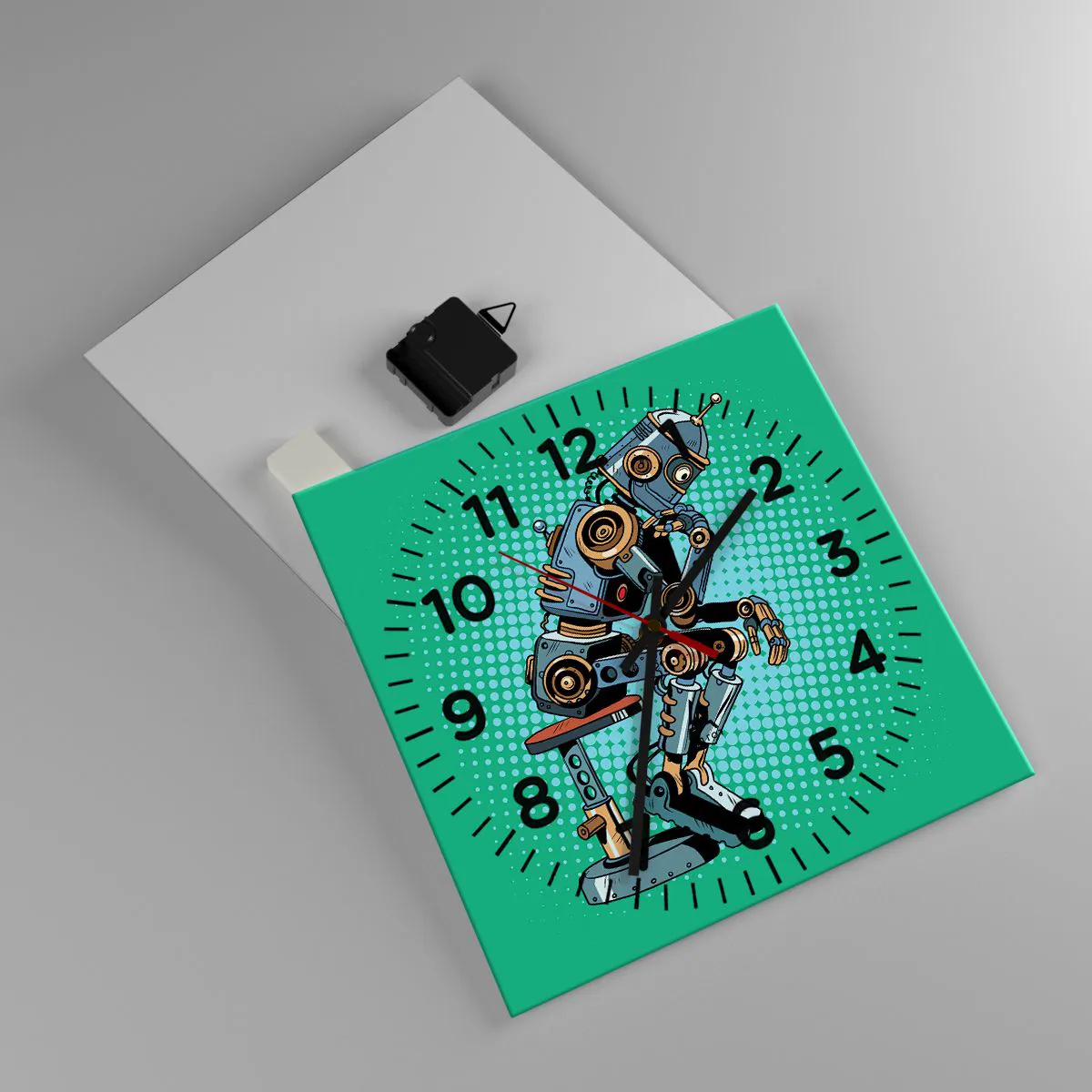 Vægur, Uret - Over essensen af at være - 30x30 cm