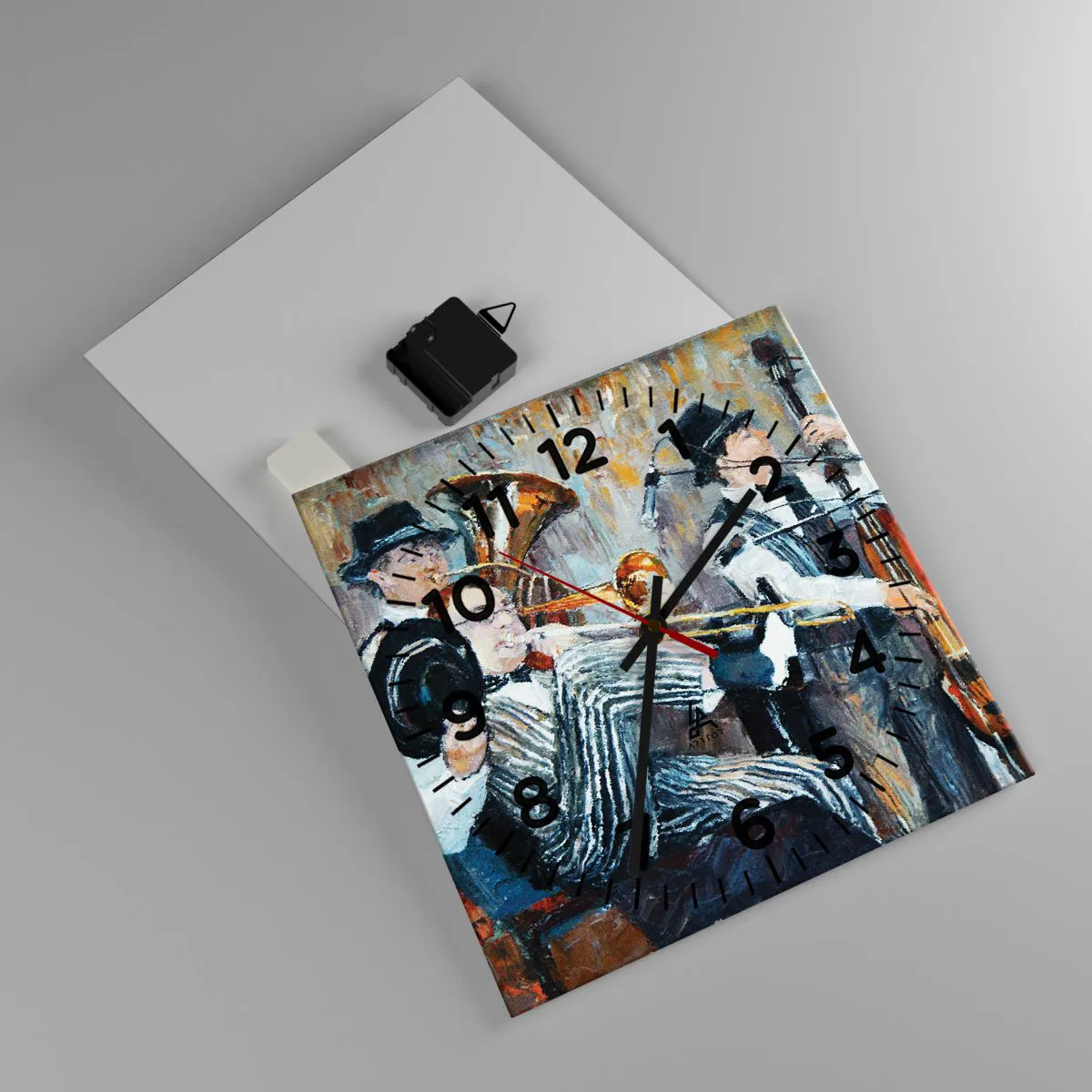 Falióra, Óra - Az egész jazz - 30x30 cm