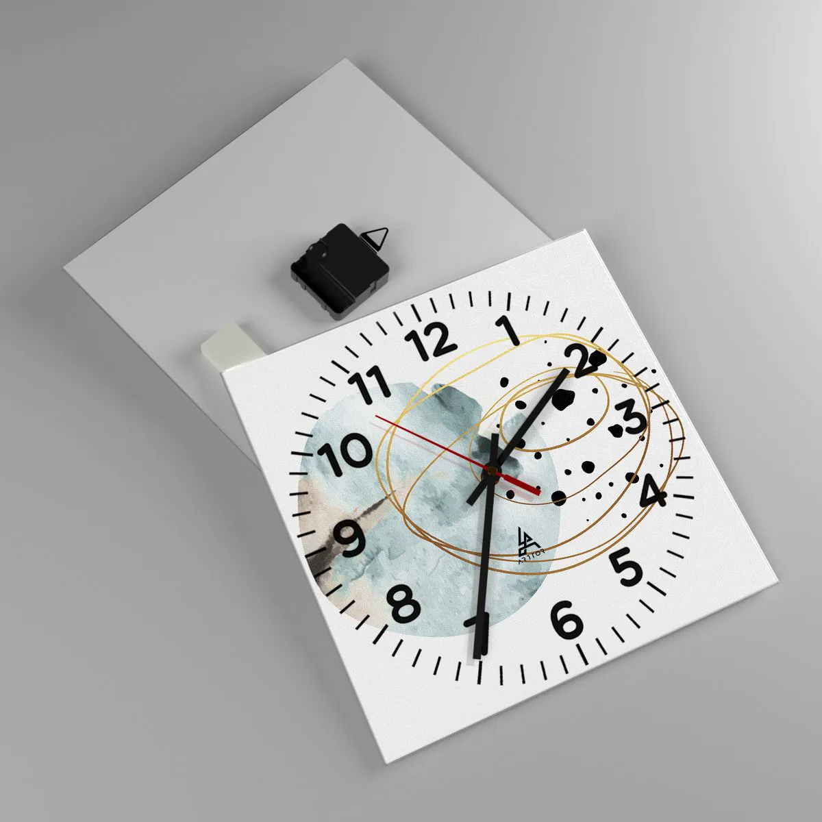 Falióra, Óra - Az ölelő térben - 30x30 cm