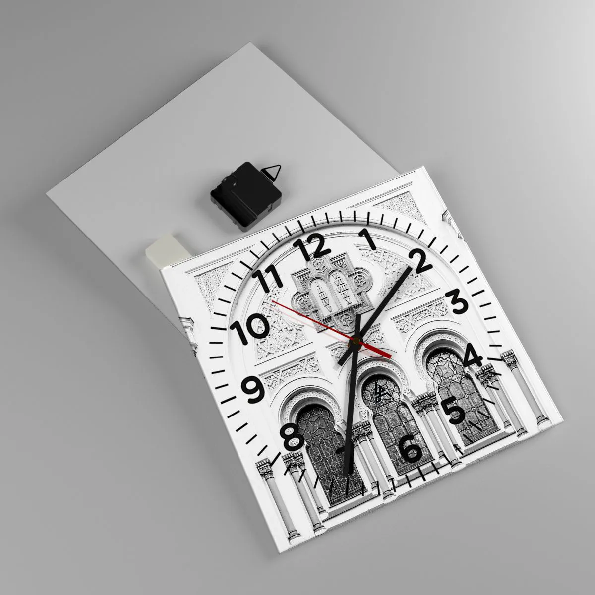 Falióra, Óra - A kultúrák határán - 30x30 cm