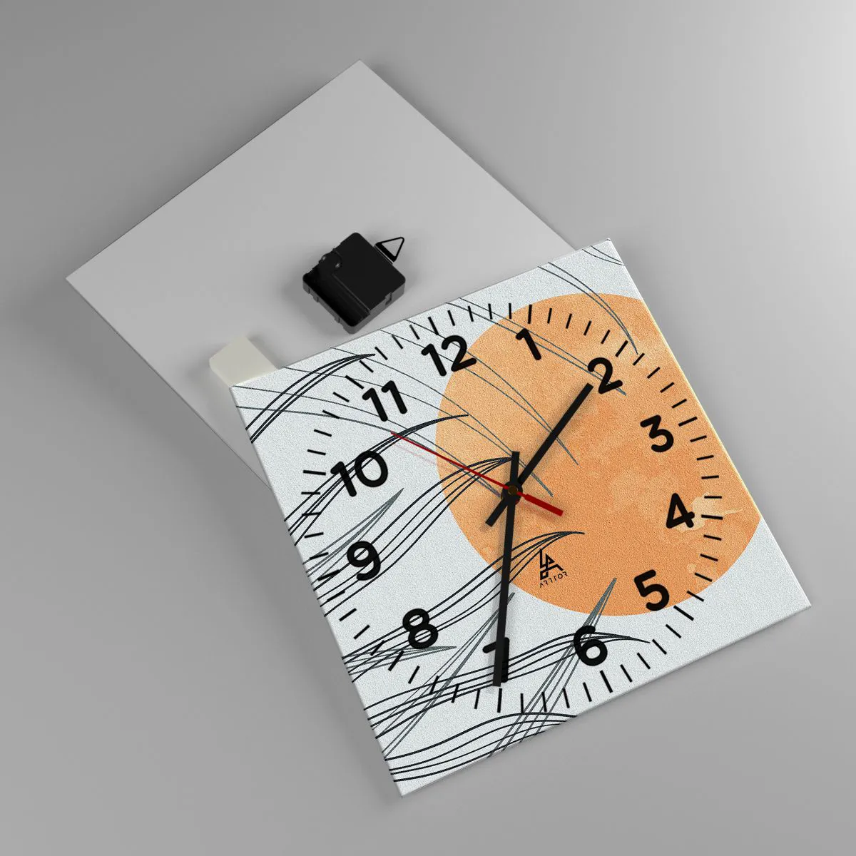 Falióra, Óra - Mindig a nap felé - 30x30 cm