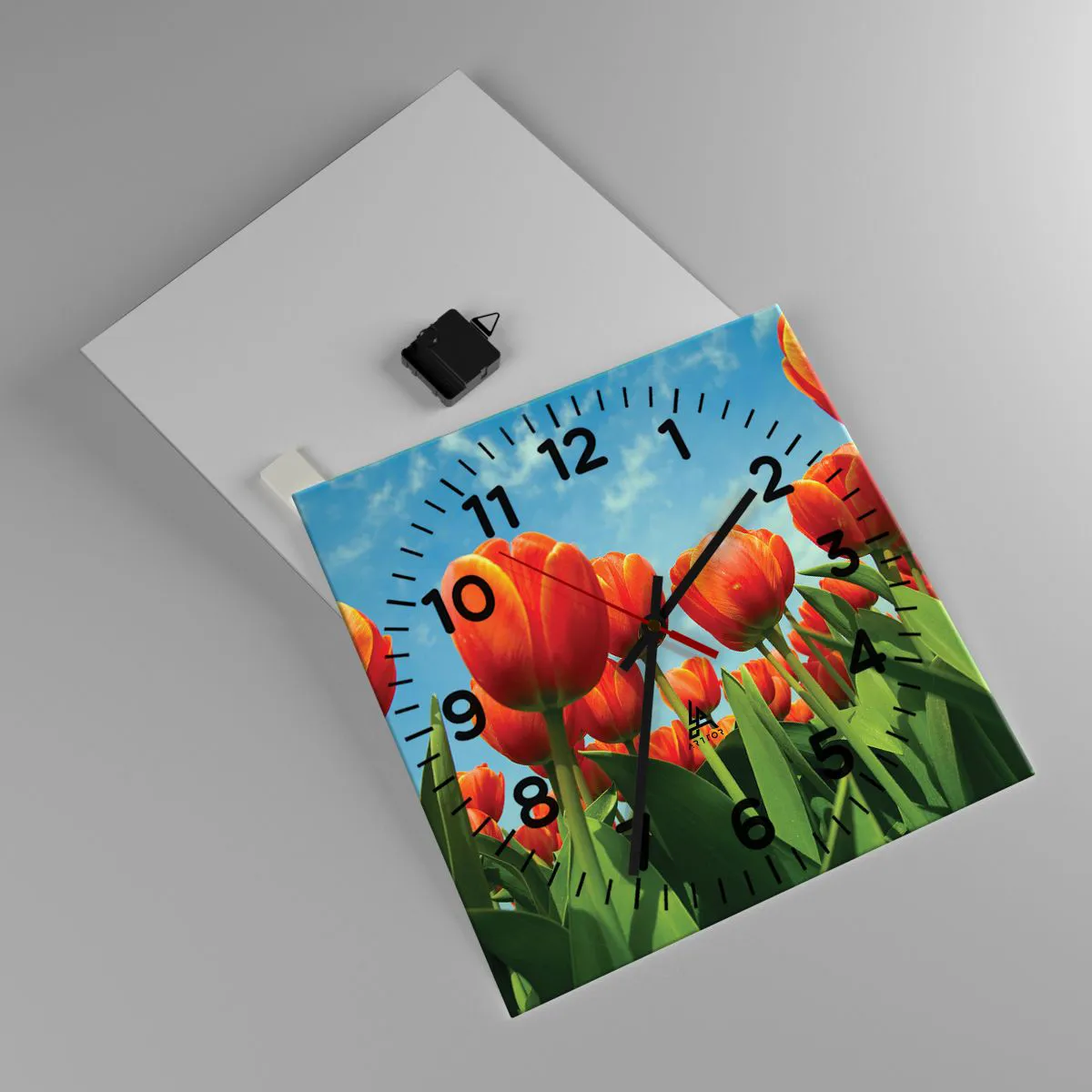 Orologio da parete - Orologio in Vetro - A loro non serve nulla oltre al cielo azzurro - 40x40 cm