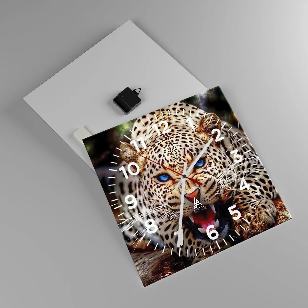 Nástěnné hodiny - Vztek kráse neškodí - 40x40 cm