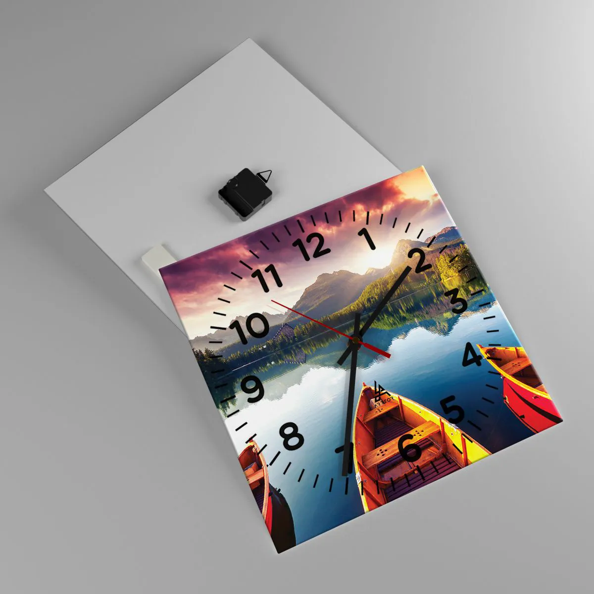 Nástěnné hodiny - Nic proti přírodě - 40x40 cm