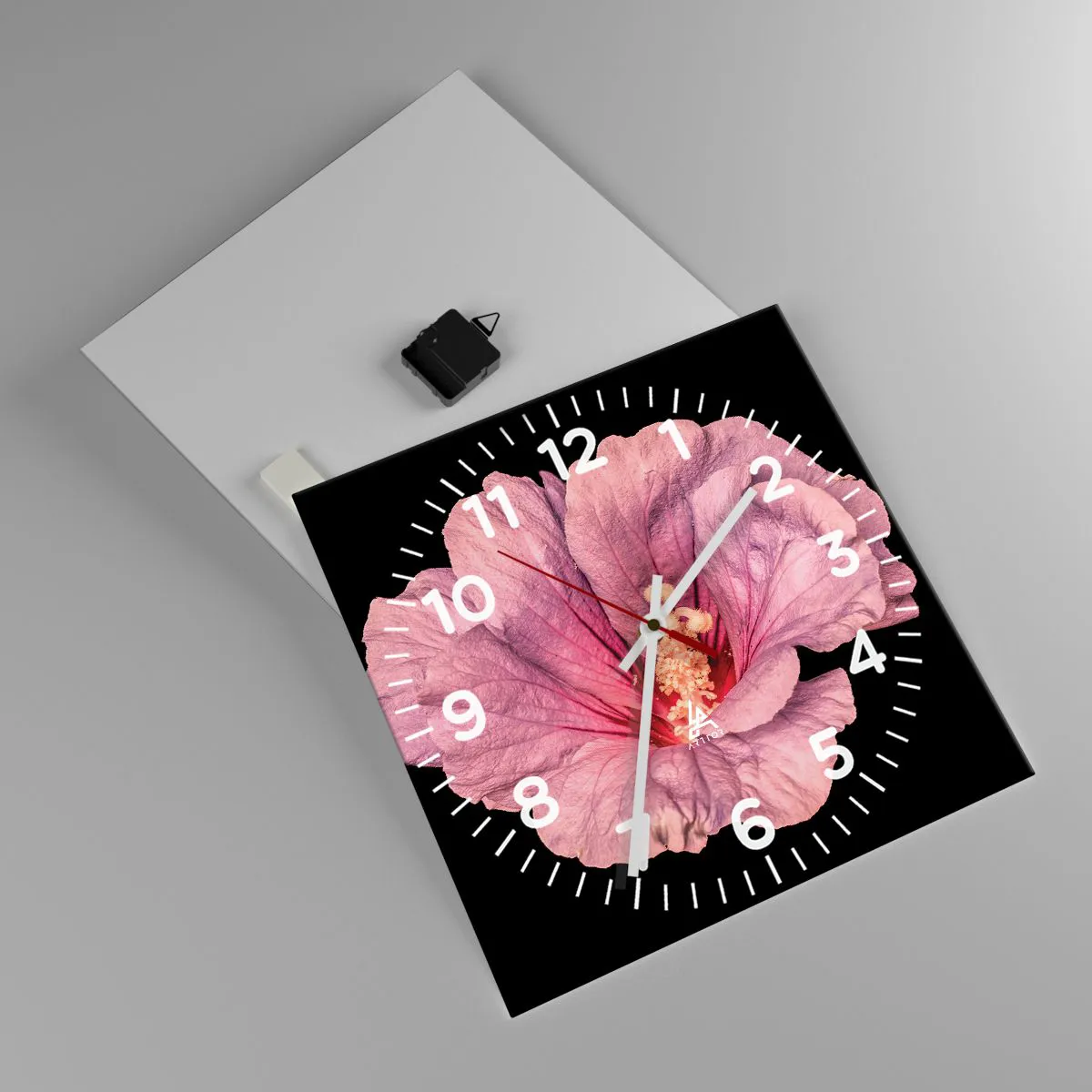 Zegar ścienny - Prosto do serca - 40x40 cm