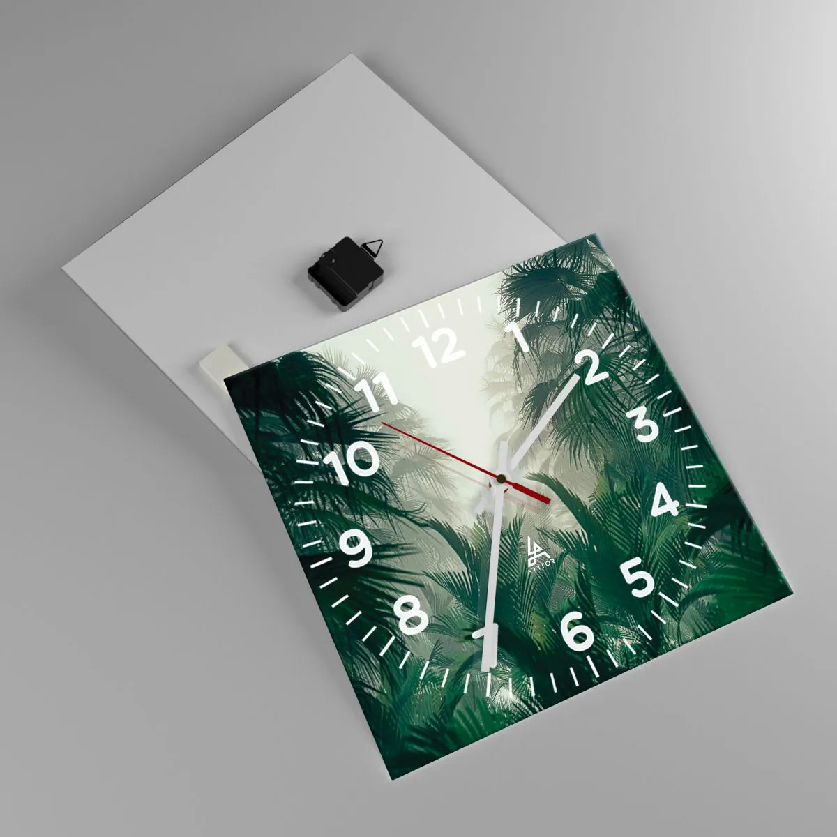 Falióra, Óra - Trópusi titok - 40x40 cm