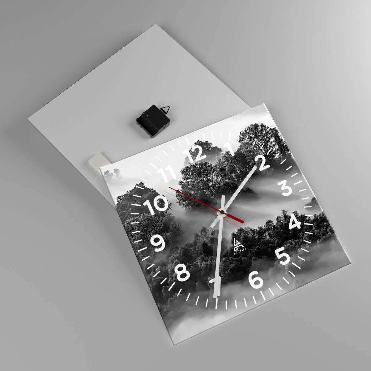 Nástěnné hodiny - Probouzení ze spánku - 40x40 cm