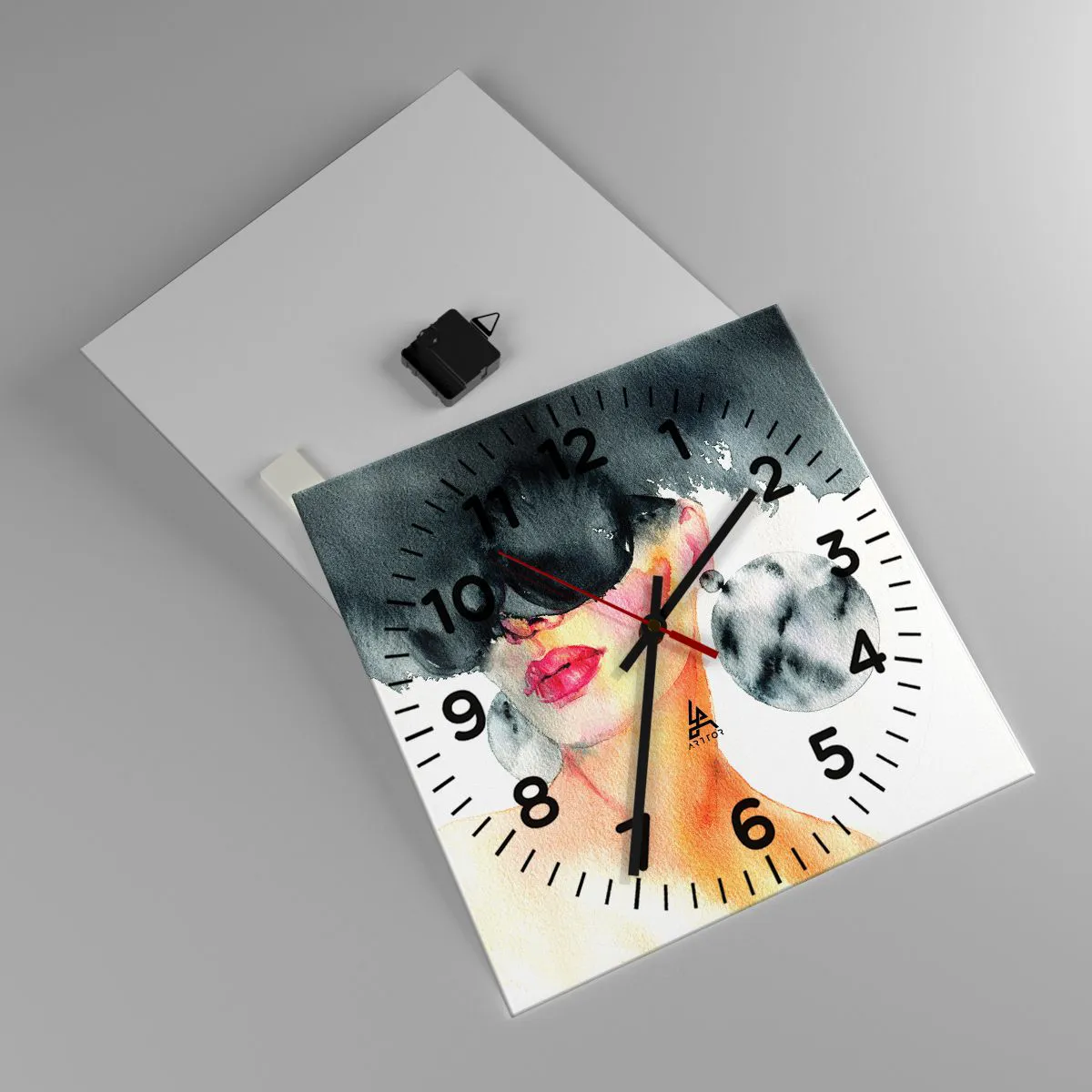 Falióra, Óra - Az elegancia titka - 40x40 cm