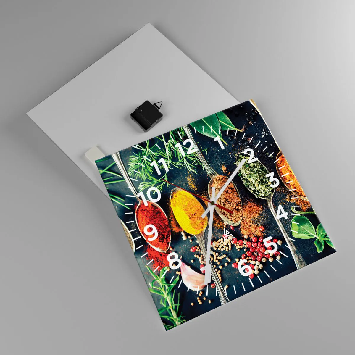 Falióra, Óra - Kulináris varázslat - 40x40 cm