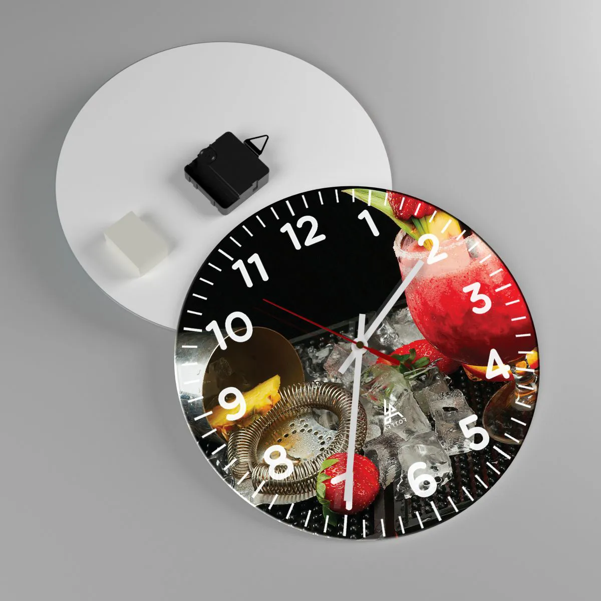 Nástenné hodiny - Vykúzliť chuť - 30x30 cm