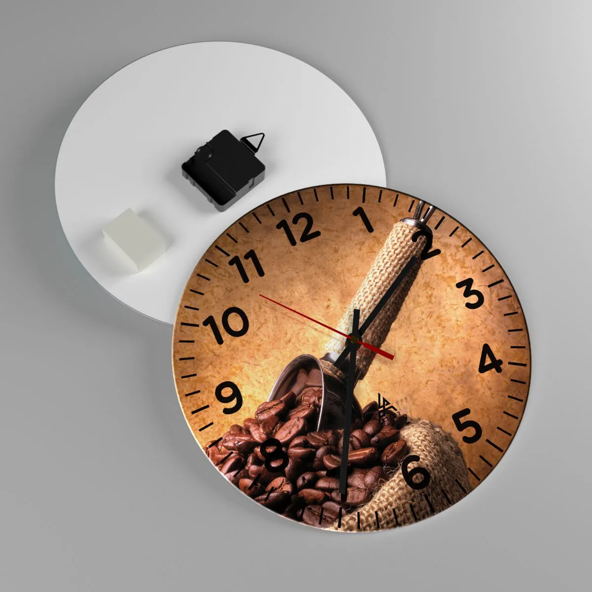 Vægur, Uret - Ved smagsens kilde - 30x30 cm