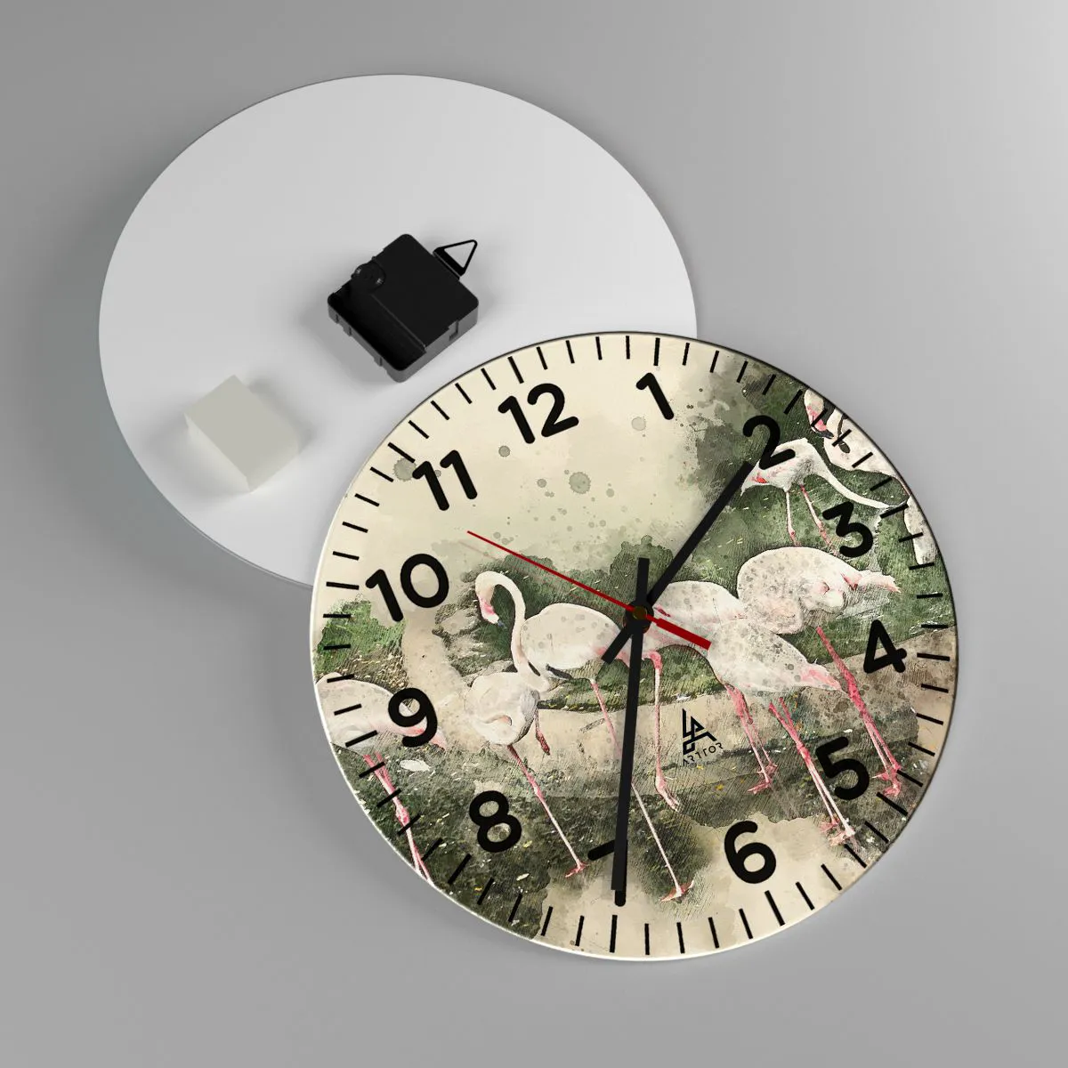 Falióra, Óra - Egzotikus álom - 30x30 cm