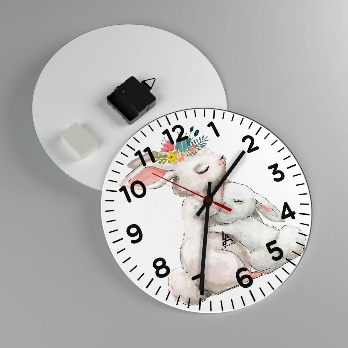 Nástěnné hodiny - Nejlepší je u mámy - 30x30 cm