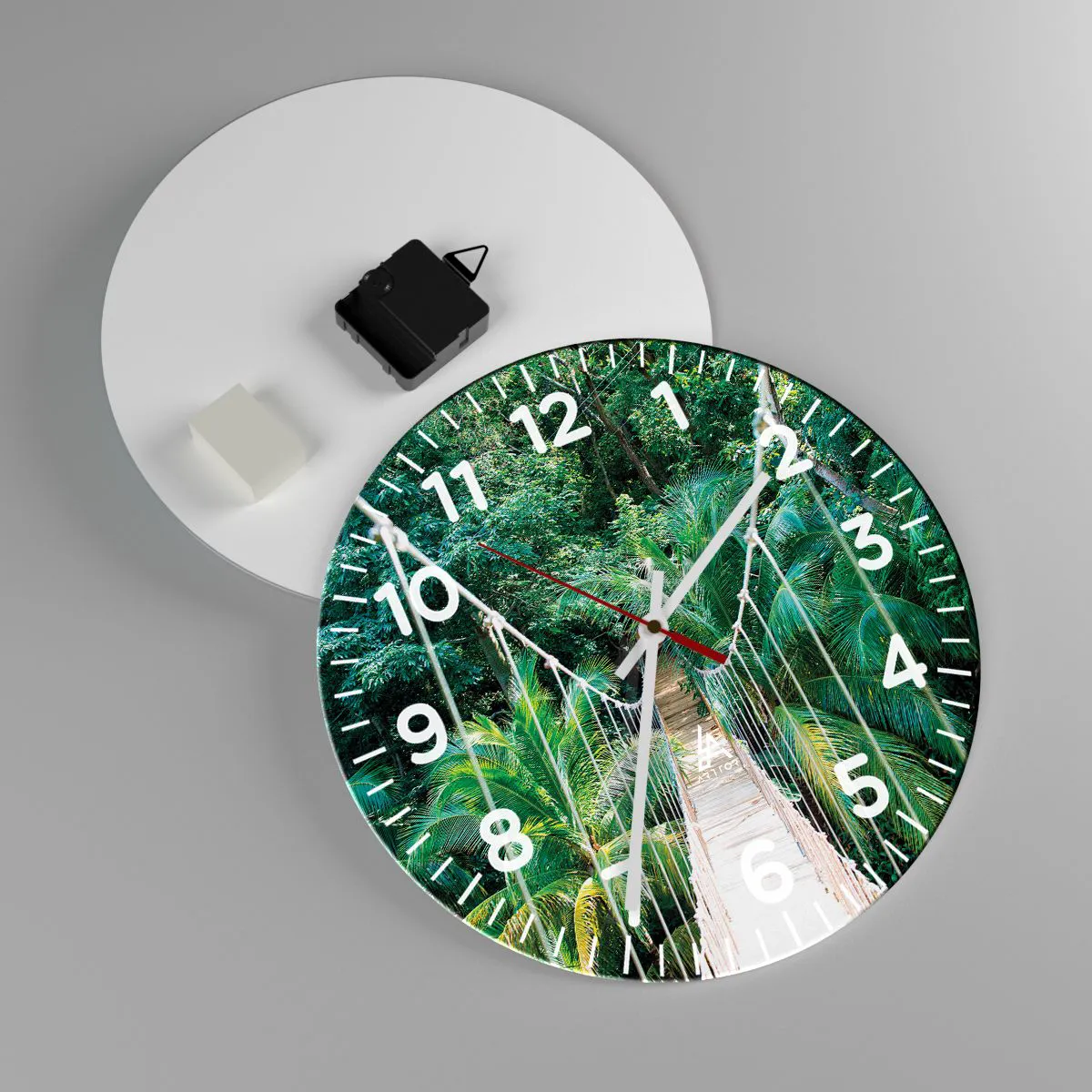 Falióra, Óra - Üdvözöljük a dzsungelben! - 30x30 cm