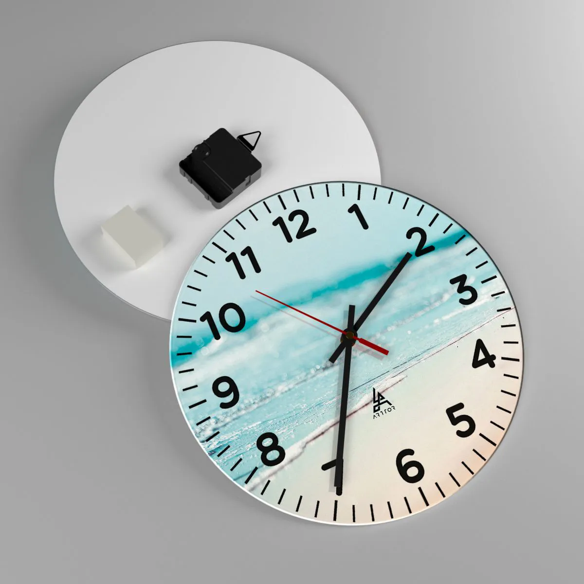 Falióra, Óra - Hő és zaj - 30x30 cm