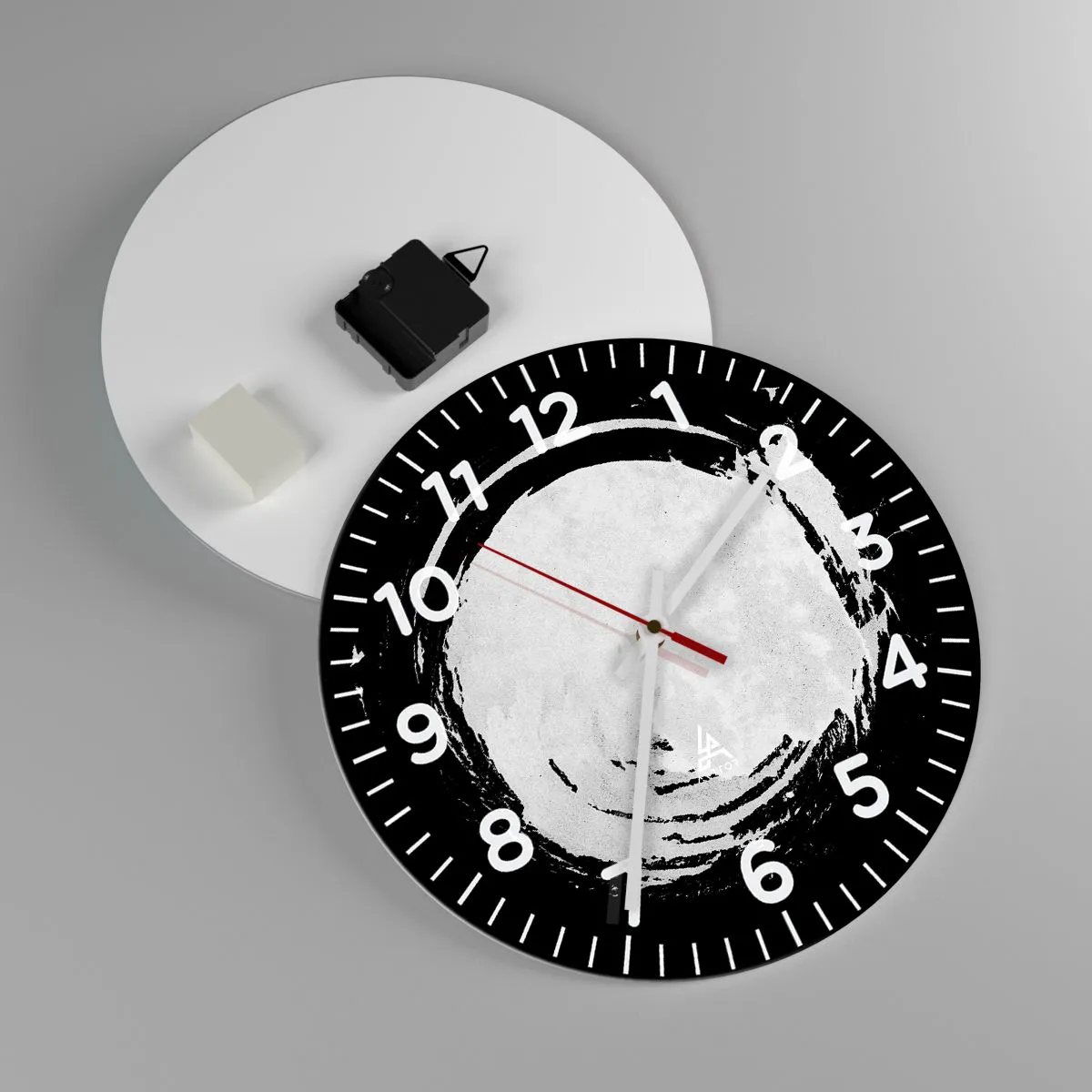 Nástěnné hodiny - Správné řešení - 30x30 cm